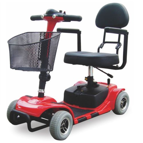 Elite Care Boot scooter - travel mobility scooter. Disassembles into 5 parts