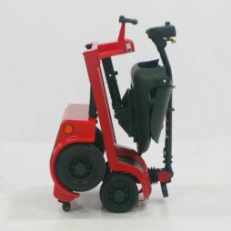 Easy Fold Portable Lightweight Folding Mobility Scooter 4 Wheel 4mph - Red