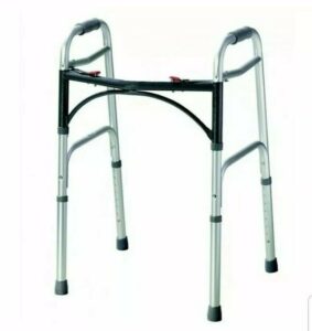 Zimmer Frame Lightweight Folding Walking Height Mobility Aid NEW BOXED