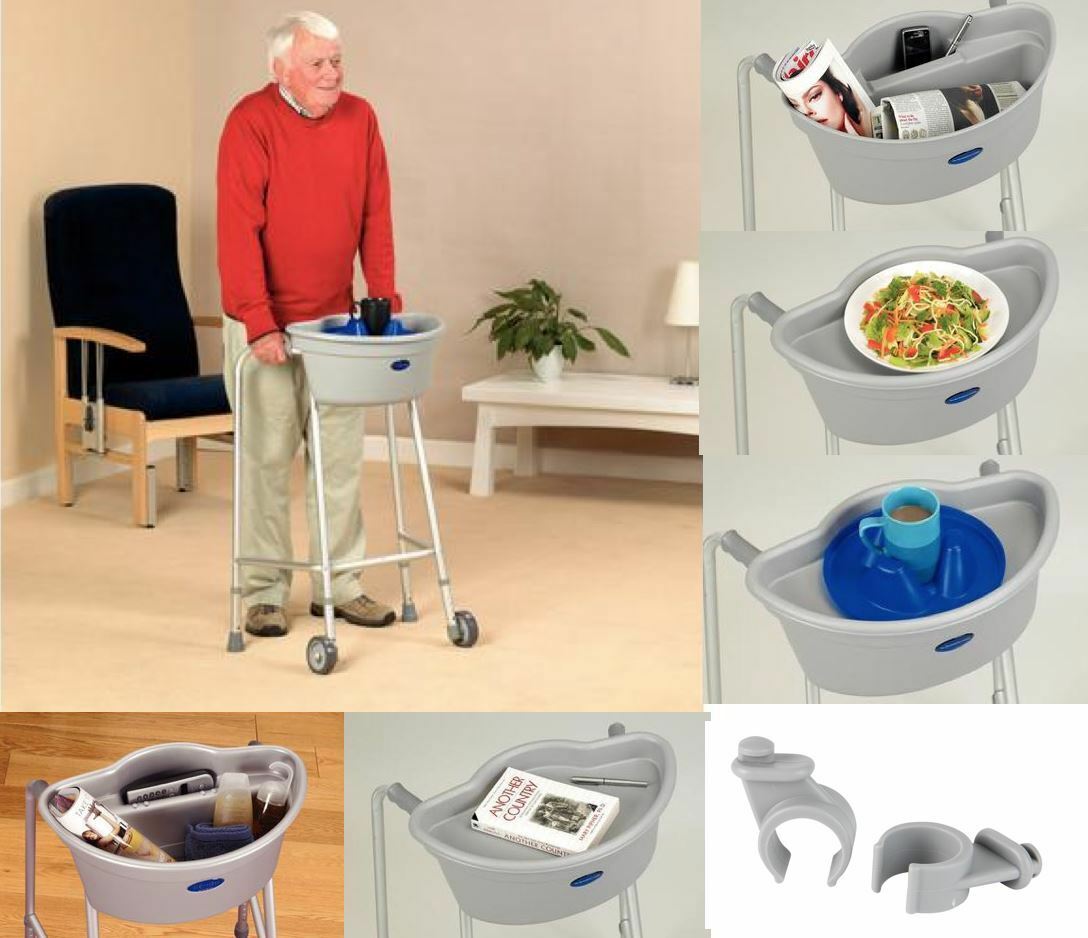 Buckingham Walking Frame Caddy for Zimmer Frame and Similar Mobility