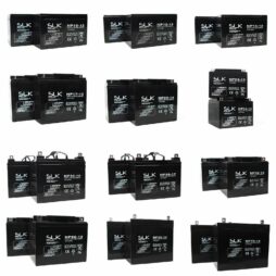 MOBILITY SCOOTER BATTERY LITHIUM AGM/GEL 2 x 12v 12AH  22 33 36 40 50 55 75100AH