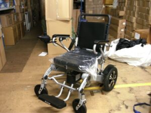 NEW Electric Wheelchair Instant Folding, 24kg, 4mph