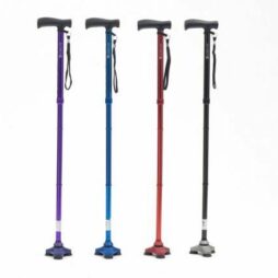 Hurrycane All Terrain Cane Lightweight Folding Adjustable Walking Stick