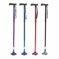 Hurrycane, Freedom Edition, Folding All Terrain Walking Stick, Height Adjustable