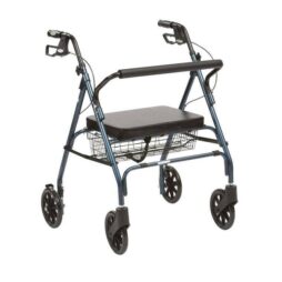 Drive Heavy Duty Bariatric 4 Wheeled Rollator Walking Frame Mobility Aid Walker