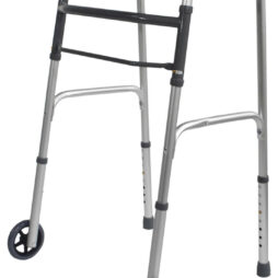 Aidapt Lightweight Aluminium Folding Walking Frame Wheels Height Adjustable 