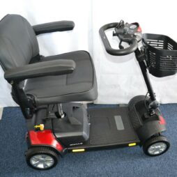 Roma Dallas DX Compact Mobility Scooter Red