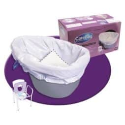Carebag Super Absorbent Disposable Commode/Bed Pan Liners Pack of 20
