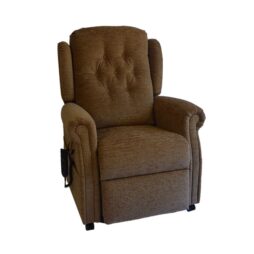 Channel Healthcare Dual Motor Tilt-in-Space Rise & Recline Chair - Cocoa - Super Petite