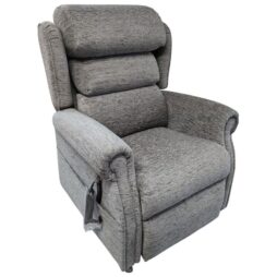 Channel Healthcare Dual Motor Tilt-in-Space Rise & Recline Chair - Waterfall Back - Grey - Classic
