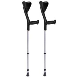 Evolution Elbow Crutches - Black