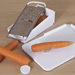 NRS Healthcare Kitchen Spread Board with Spikes & 3 Way Grater