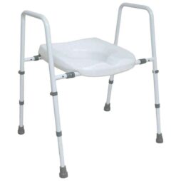 NRS Healthcare Mowbray Width Adjustable Toilet Frame with Seat
