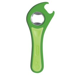 5 In 1 Jar and Bottle Opener - Green