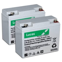 12V Mobility Scooter Battery - Twin Pack - 20AH