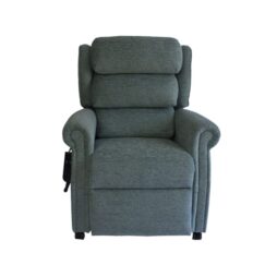 Channel Healthcare Dual Motor Rise & Recline Chair - Waterfall Back - Duck Egg - Standard