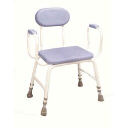 NRS Healthcare Deluxe Padded Perching Stool - Low