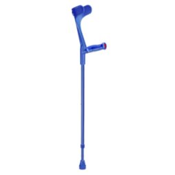 Ossenberg Comfort Grip Classic Crutch - Blue