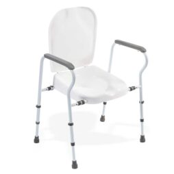 NRS Healthcare Mowbray Lite Plus Adjustable Toilet Frame with Seat