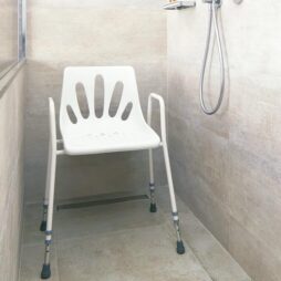 NRS Healthcare Stackable Adjustable Shower Chair