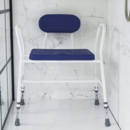 NRS Healthcare Extra Wide Moulded Shower Stool