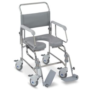 Chiltern Shower Commode Chair - Large - Attendant Propelled